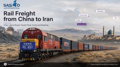 Rail Freight from China to Iran: Xi&rsquo;an&ndash;Aprin Route, Transit Time, Costs and Booking